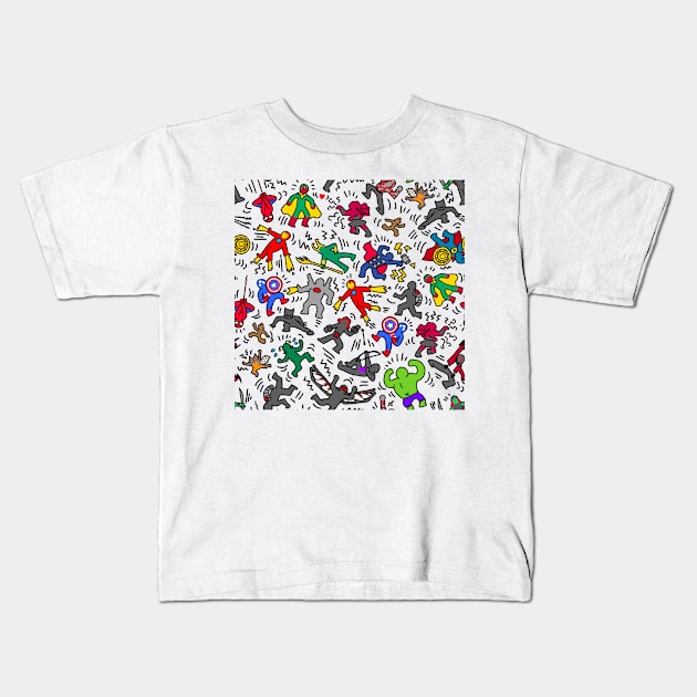 Heroes ! Kids T-Shirt by ArashiC